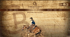 Desktop Screenshot of clarkebutteranch.com